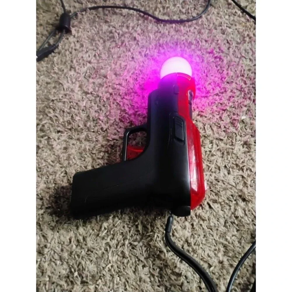 SONY PLAYSTATION 3 MOVE CONTROLLER TIME CRISIS RAZING STORM GUN ATTACHMENT LOT